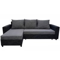 Coltar extensibil ANES 14 DR Sezut Gri / Brate Negre
